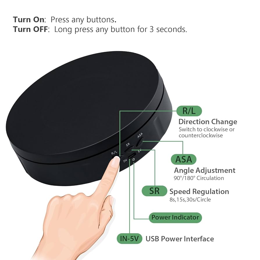 Mcbazel 360° Rotating Display Stand Amazon.com - Mcbazel 360 Degree Rotating Display Stand, 5.4